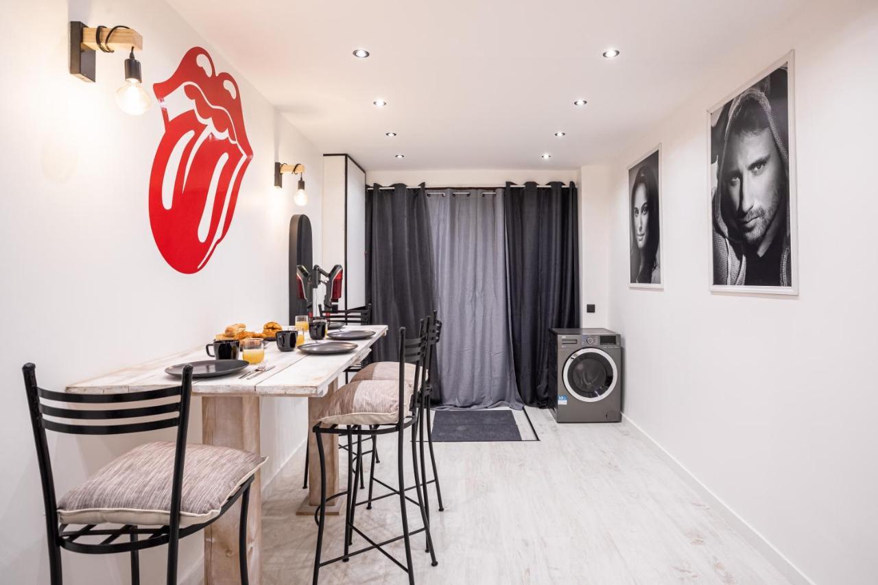" Art Loft D'Exception " Au Coeur De Cannes - 90M De Design Et De Confort Luaran gambar